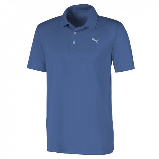 Puma Rotation Blå - Polo i gruppen Golfhandelen / Klær og sko / Golfklær herre / Pique/T-shirt hos Golfhandelen Ltd (Rotation Blue)